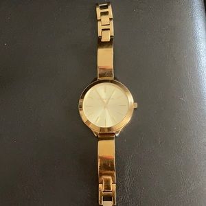 Michael kors gold tone watch